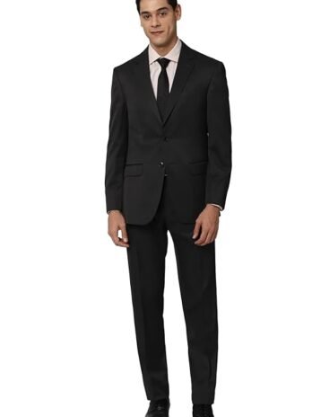 Peter England Men Business Suit Pants Set